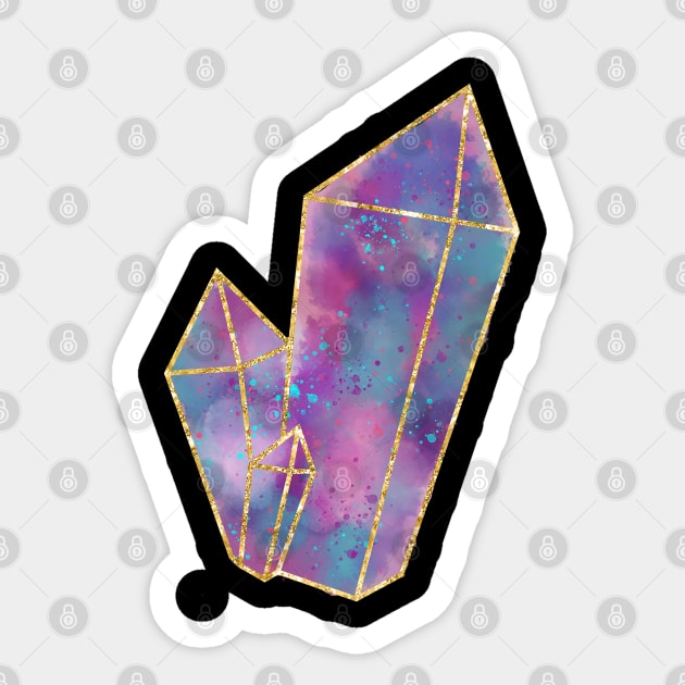 Dream Cloud Quartz Crystal Sticker by Erinnn48